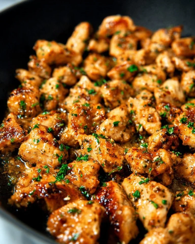 15-Minute-Garlic-Butter-Chicken-Bites-Easy-One-Pan-Recipe