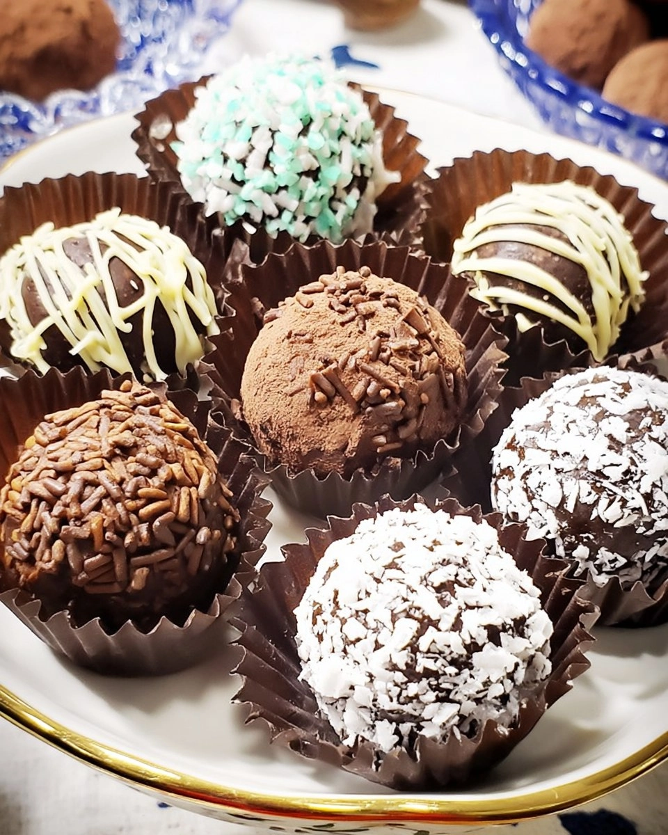 Baileys Chocolate Truffles (No-Bake Irish Cream Treats)