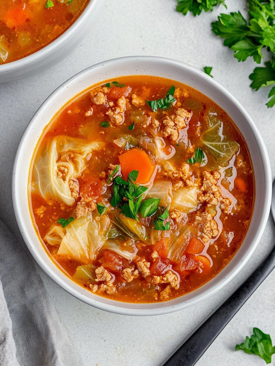 Cabbage Roll Soup (All the Flavor, No Rolling) 126 Cabbage Roll Soup (All the Flavor, No Rolling)