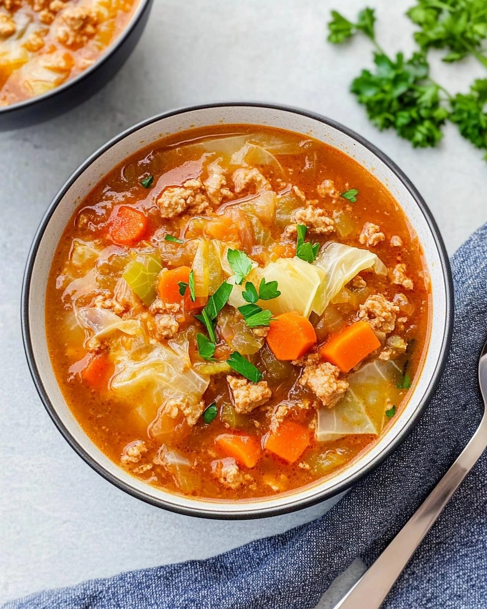 Cabbage Roll Soup (All the Flavor, No Rolling) 127 Cabbage Roll Soup (All the Flavor, No Rolling)