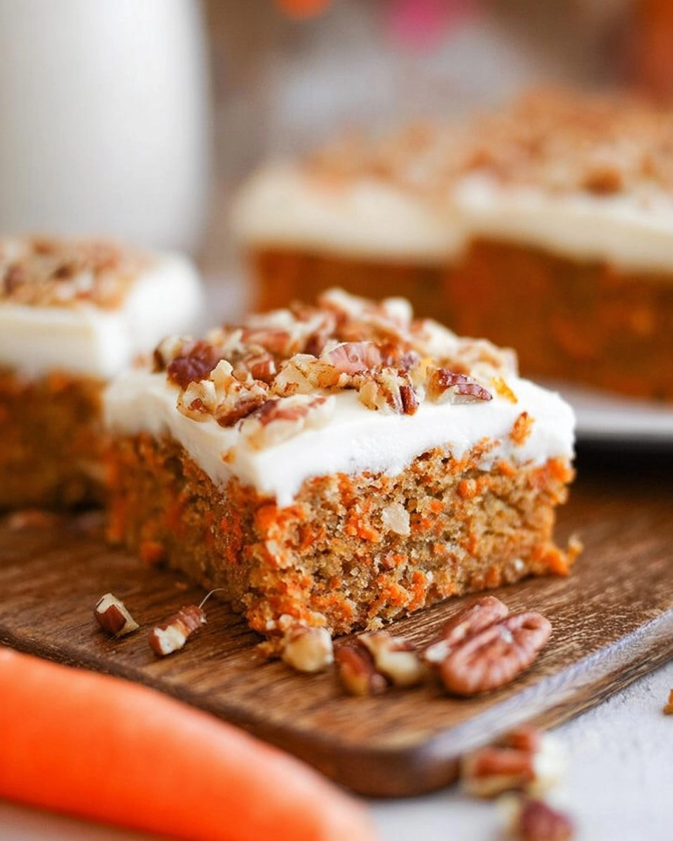 Carrot Cake Sheet Cake with Thick Cream Cheese Frosting