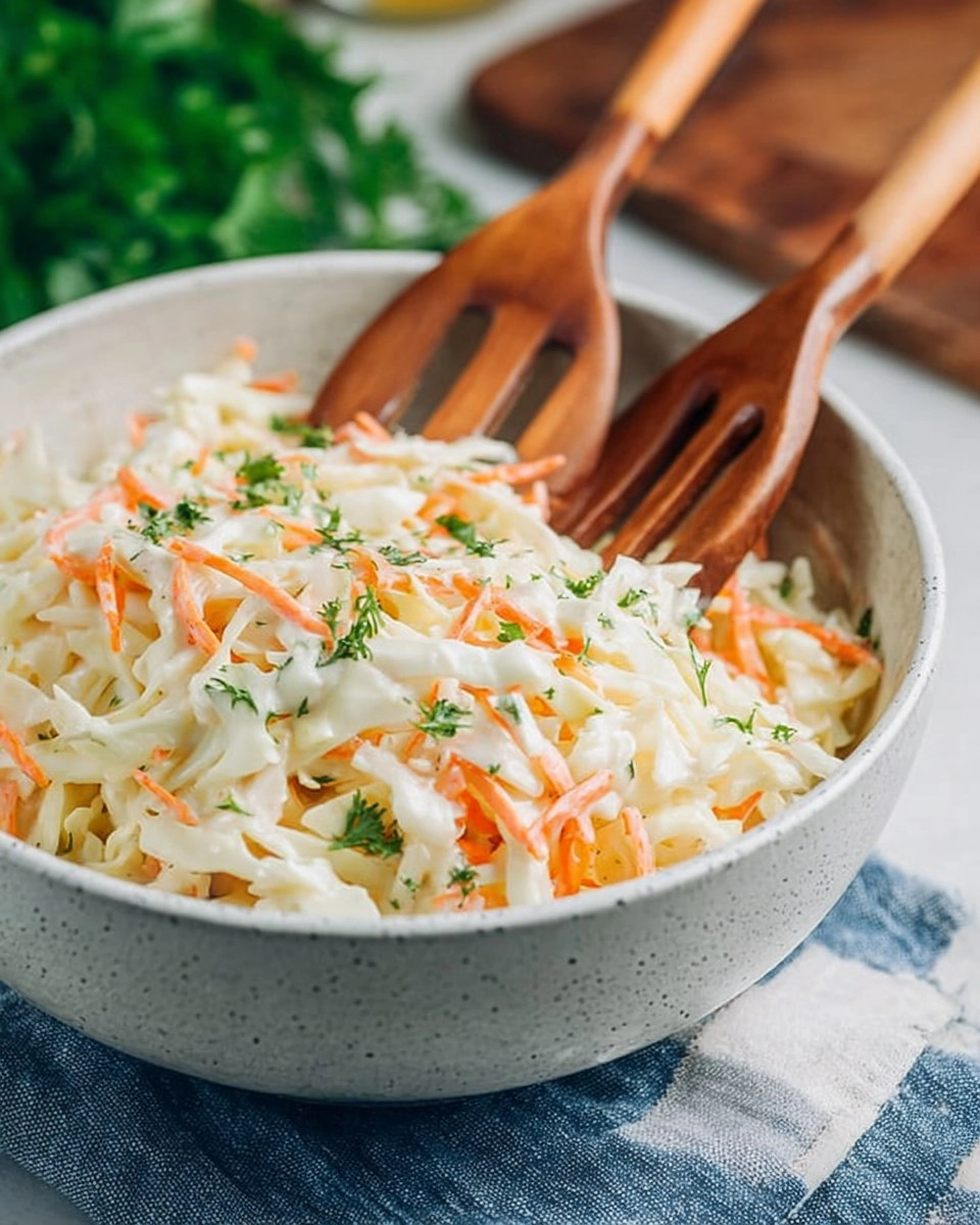 Classic Creamy Coleslaw (Better Than Deli-Style)