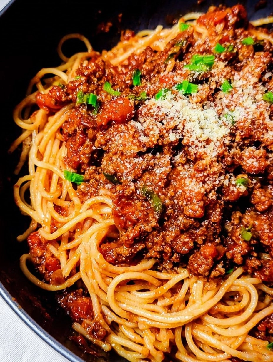 Classic Spaghetti Bolognese (Family Favorite)