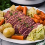 Corned Beef & Cabbage (Crockpot) 108 Corned-Beef-Cabbage-Crockpot-Recipe