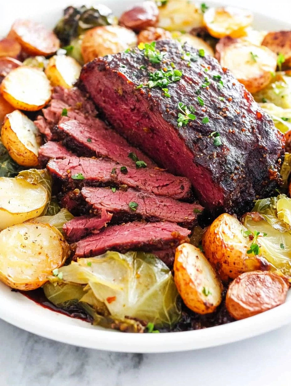 Corned Beef & Cabbage Sheet-Pan Dinner (No Boiling Pot Required)