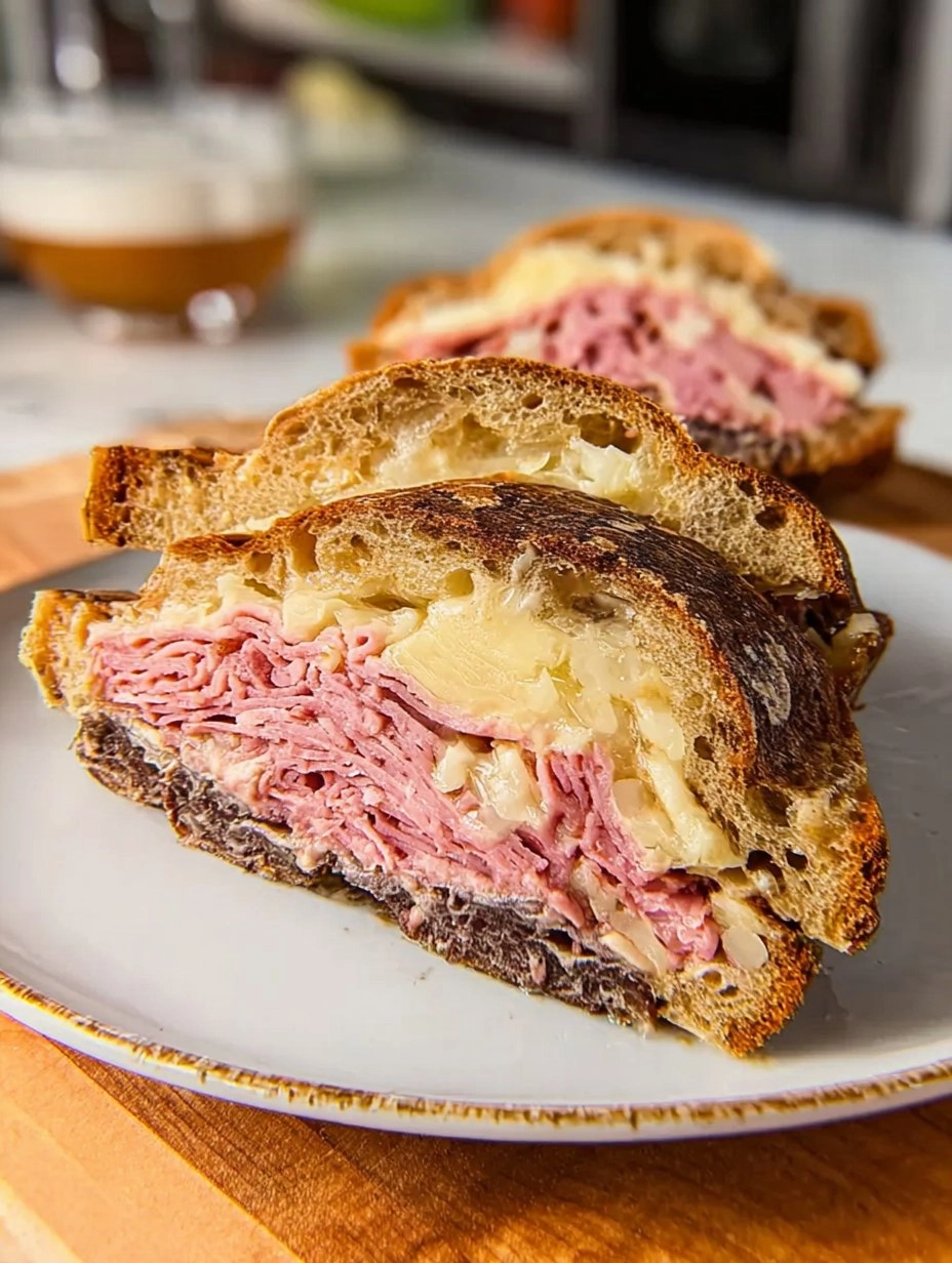 Crockpot Reuben Sandwiches