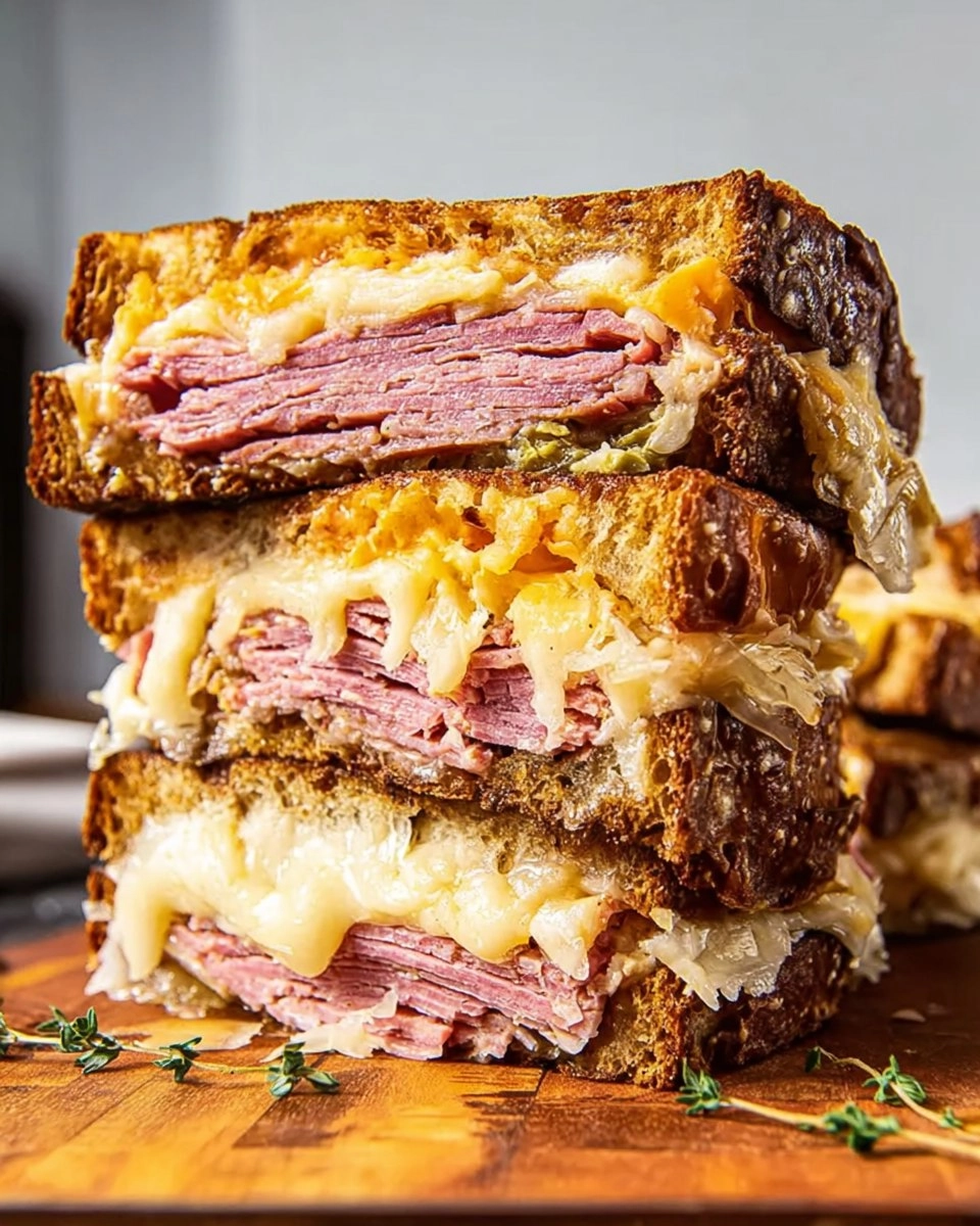 Crockpot Reuben Sandwiches
