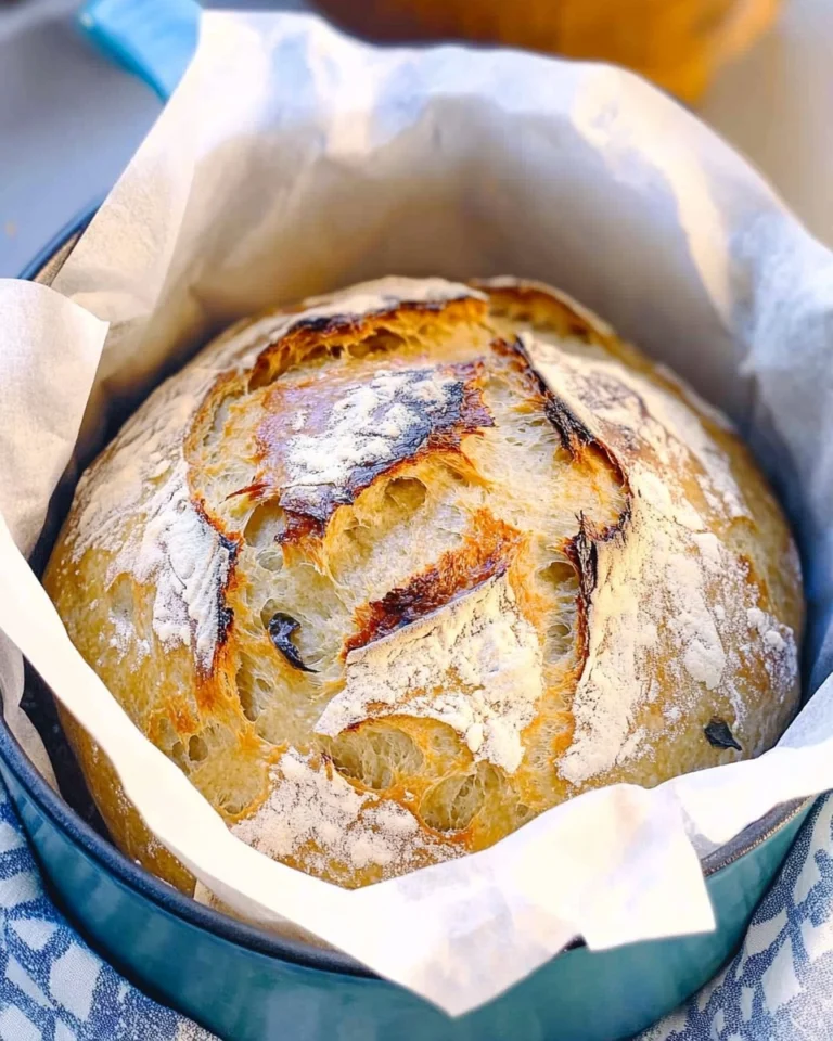 Dutch-Oven-No-Knead-Crusty-Bread-Perfect-with-Any-Stew-Recipe