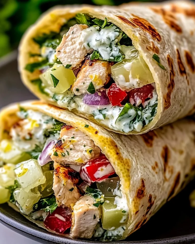 Greek-Lemon-Chicken-Wrap-Recipe