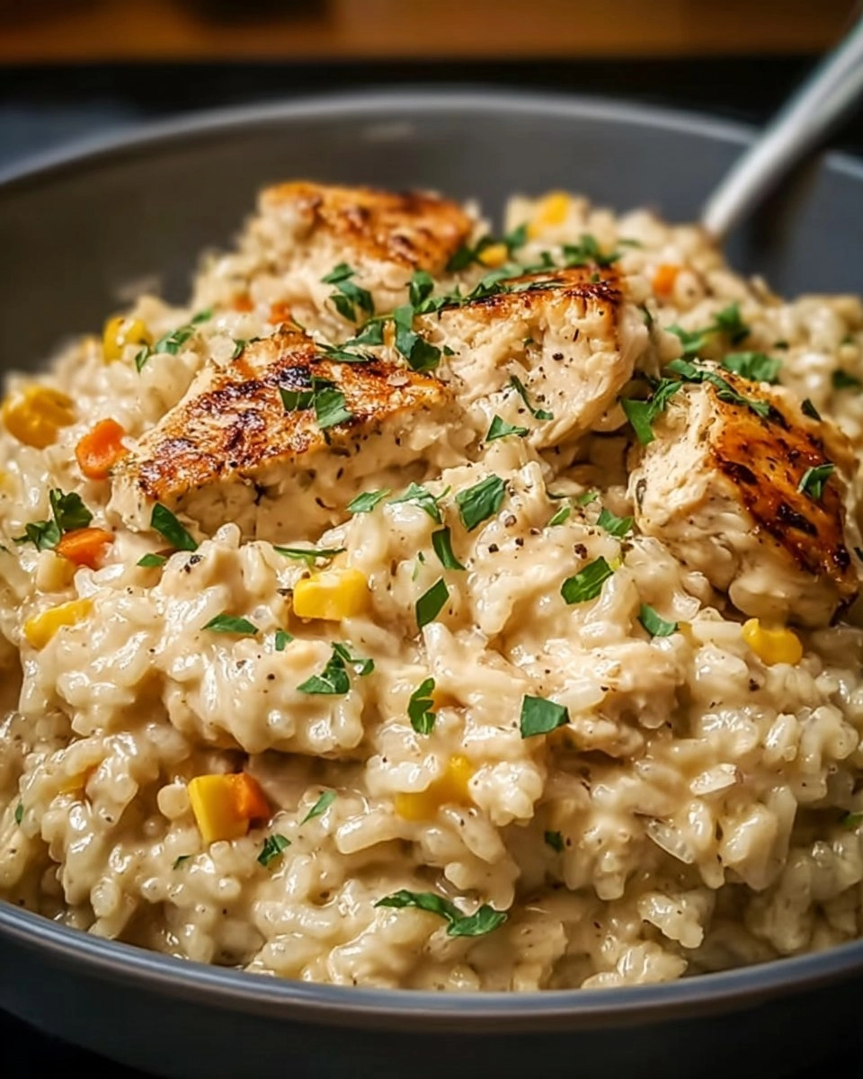 Instant Pot Creamy Chicken and Rice