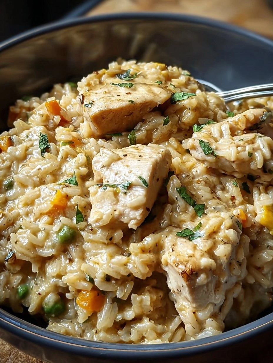Instant Pot Creamy Chicken and Rice