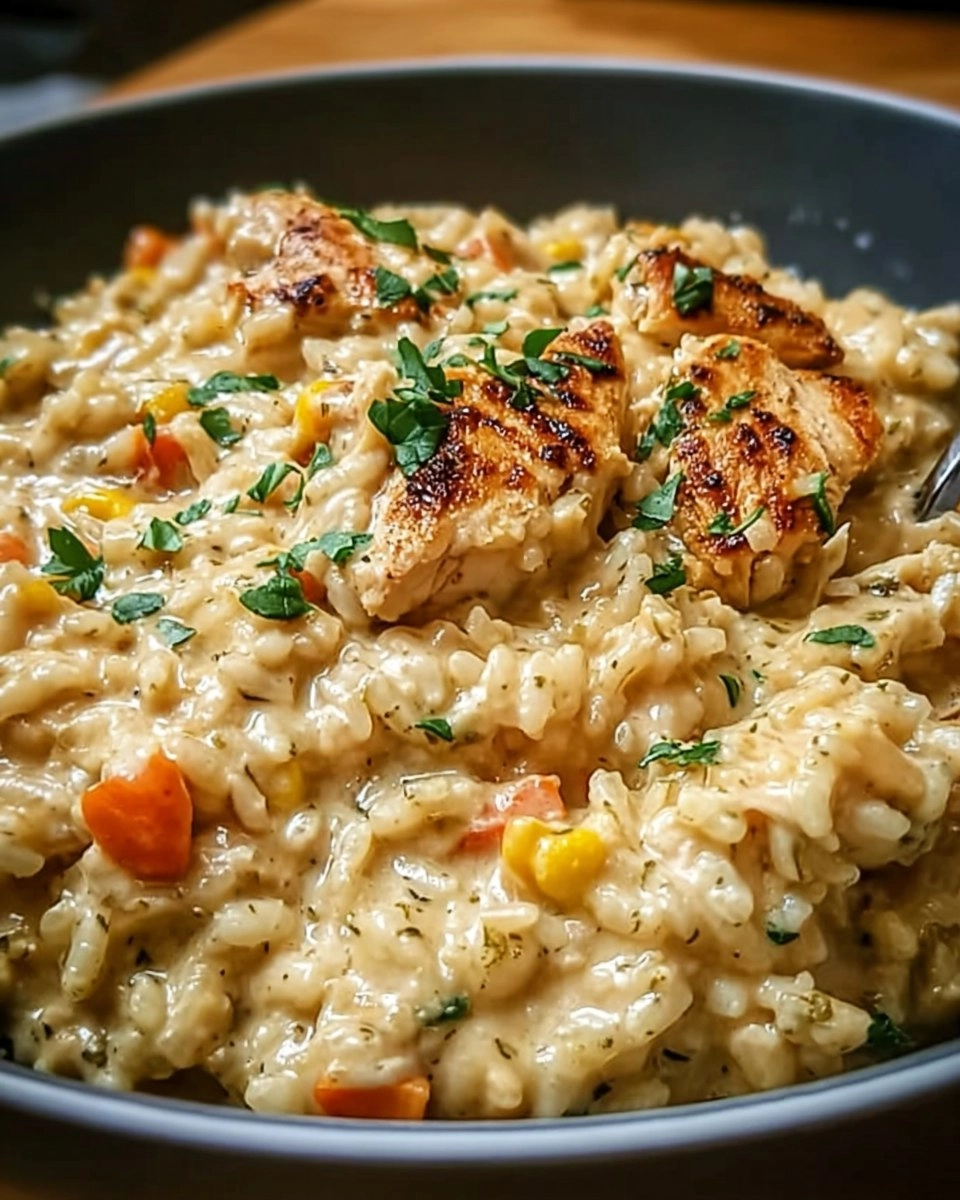 Instant Pot Creamy Chicken and Rice