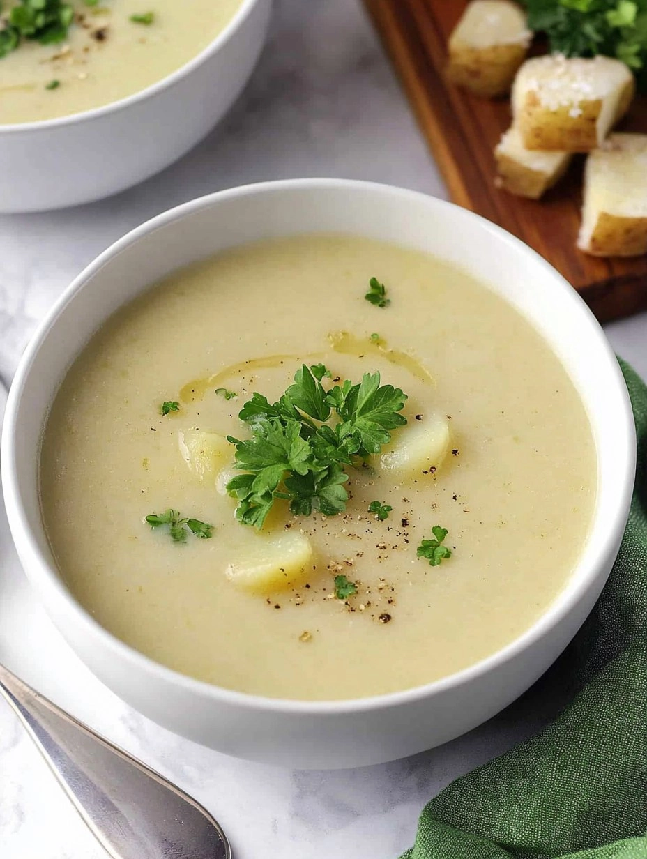 Irish Potato Soup | Creamy St Patrick's Day Soup