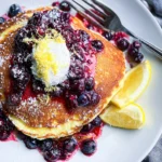 Lemon Ricotta Pancakes with Warm Berry Compote 103 Lemon-Ricotta-Pancakes-with-Warm-Berry-Compote-Recipe
