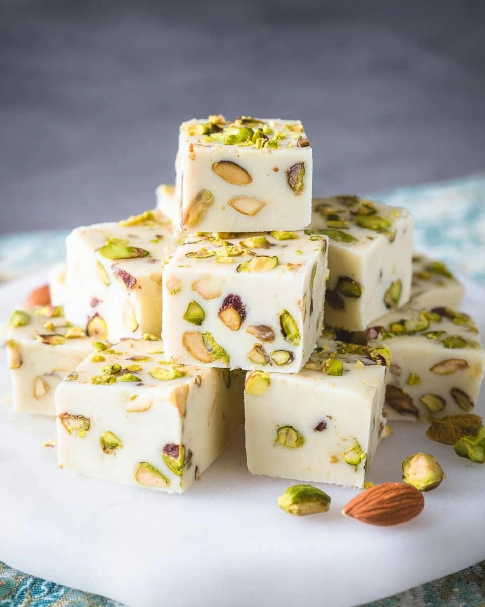 Leprechaun Pistachio Fudge (3-Ingredient No-Bake) 39 Leprechaun-Pistachio-Fudge-3-Ingredient-No-Bake-Recipe