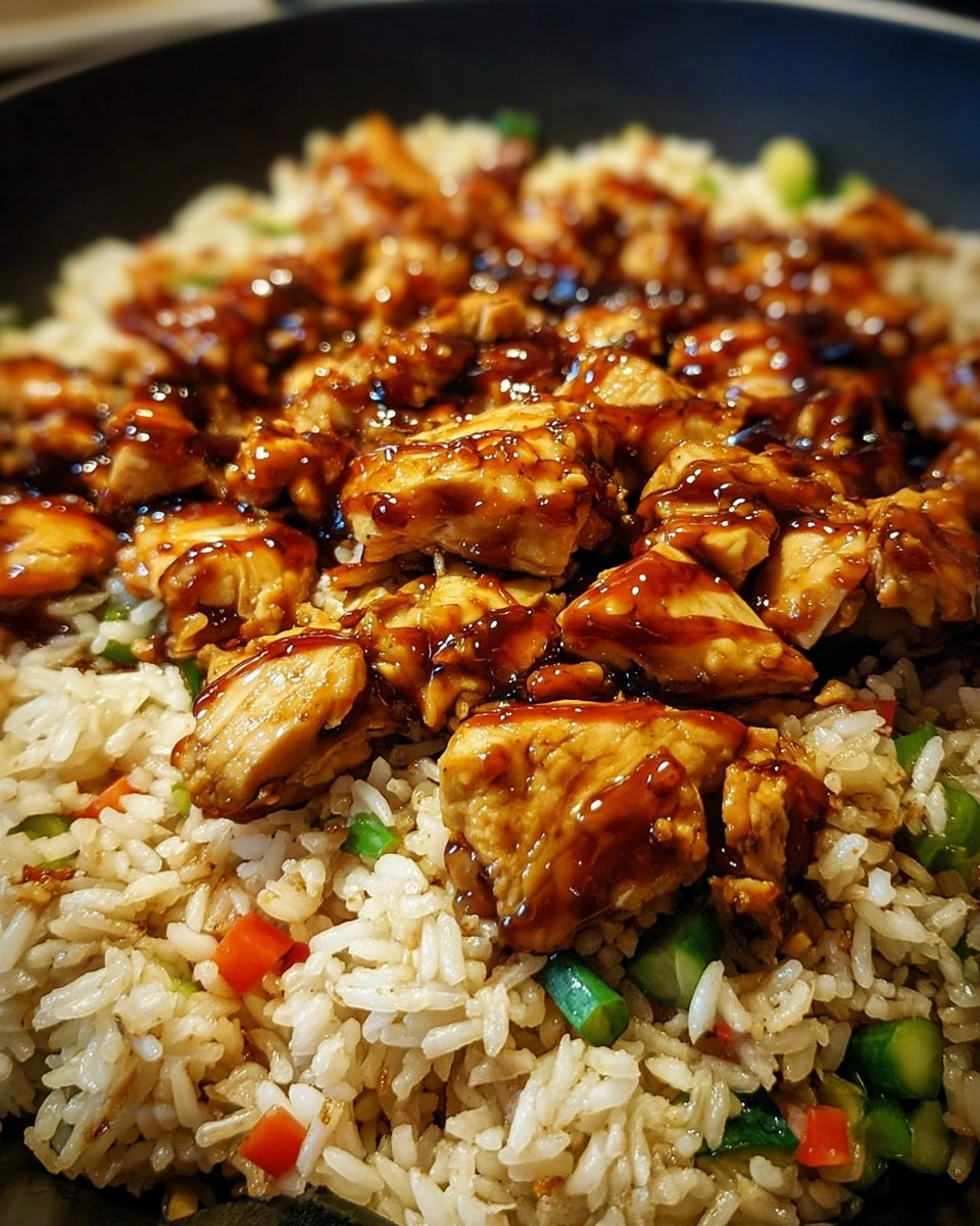 One-Pan Bold Honey BBQ Chicken Rice