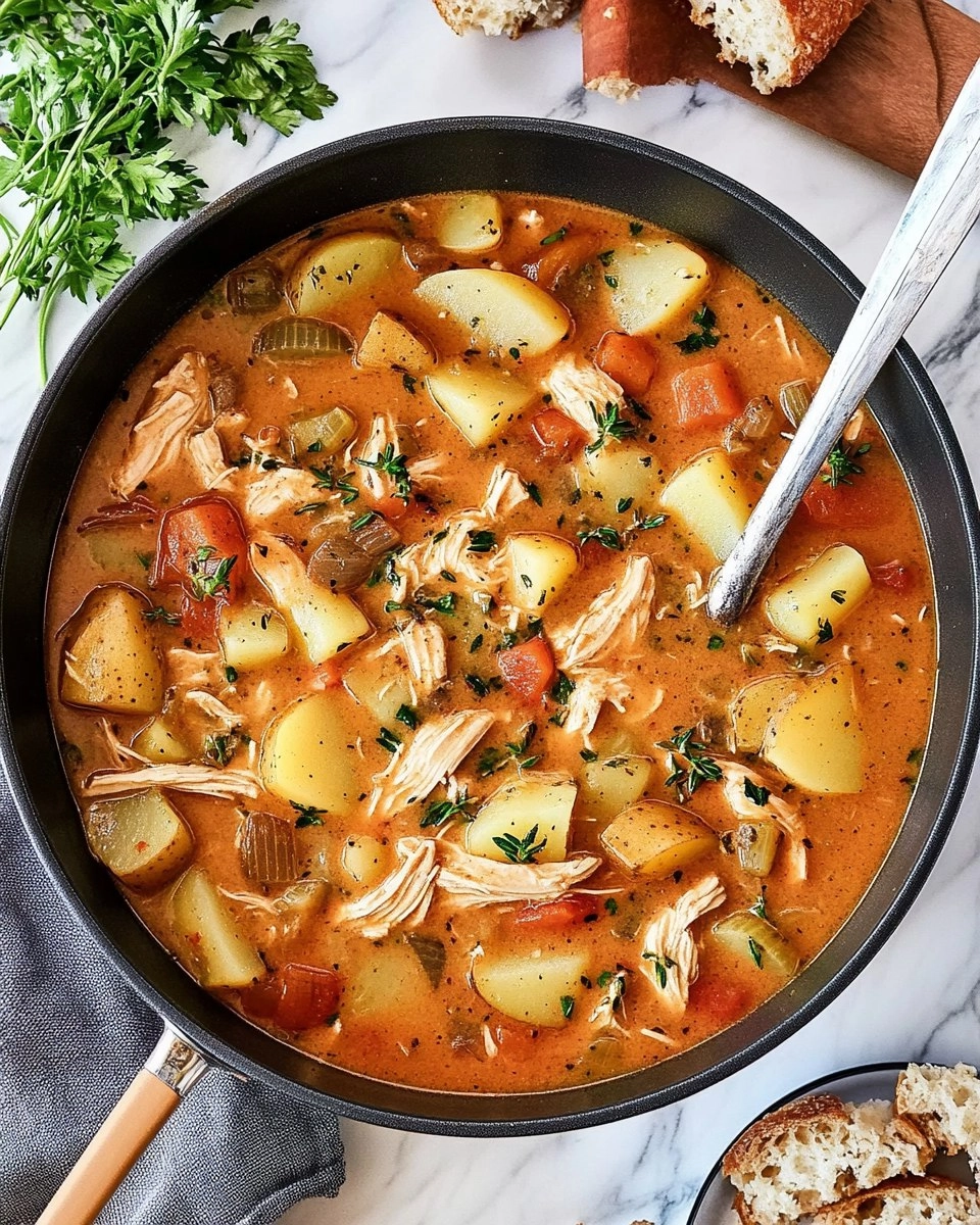 One-Pot Creamy Chicken & Potato Stew (Stovetop or Slow Cooker) 127 One-Pot Creamy Chicken & Potato Stew (Stovetop or Slow Cooker)