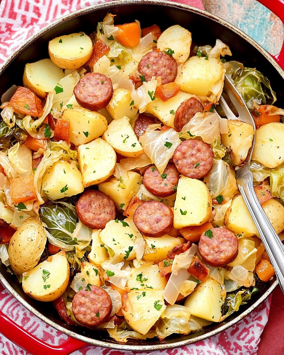 Sheet-Pan Sausage, Cabbage & Potatoes (Easy Weeknight Dinner)