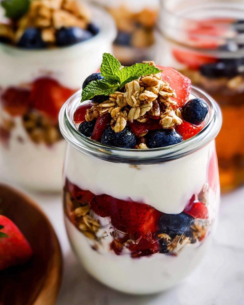 Simple Fruit & Yogurt Parfaits with Granola (Customizable) 13 Simple-Fruit-Yogurt-Parfaits-with-Granola-Customizable-Recipe