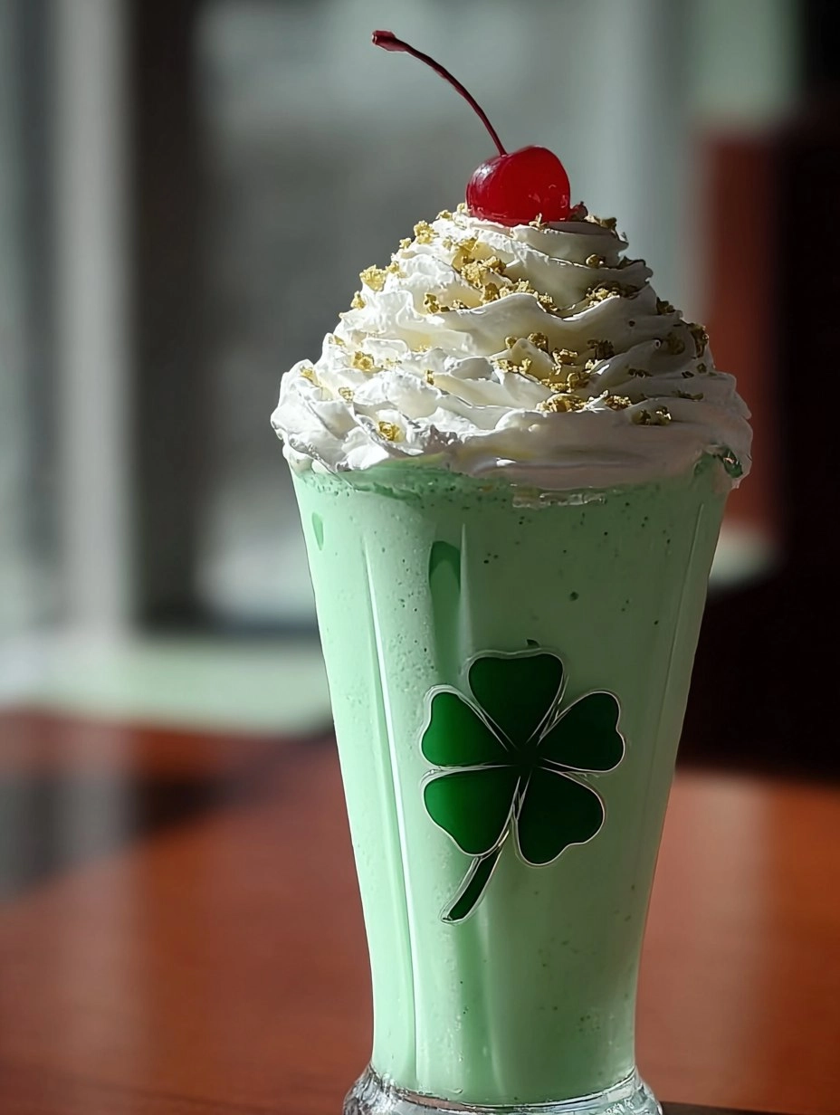 St Patrick's Day Shamrock Shake
