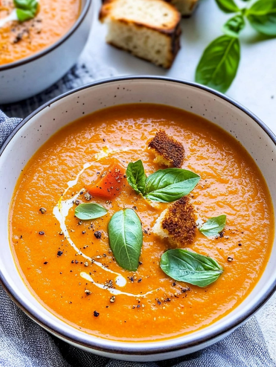 Tomato Soup | Easy Creamy Tomato Soup