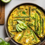 Asparagus-Frittata-with-Goat-Cheese-Sweet-Potatoes-Recipe