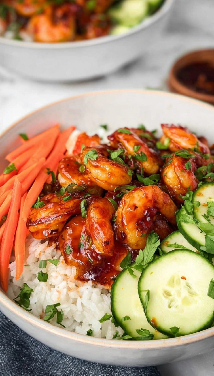 BBQ Shrimp Bowls