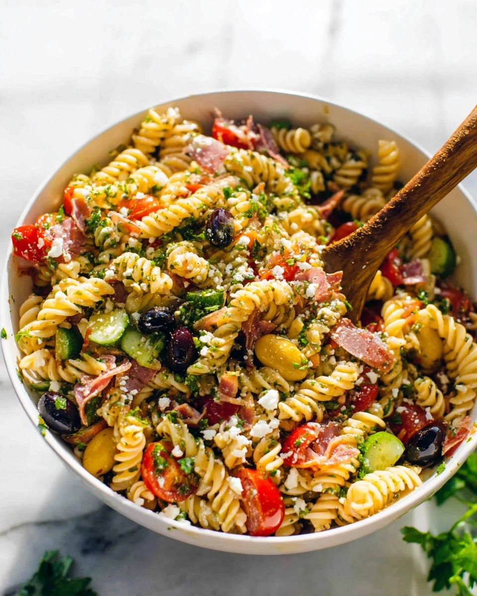 Best-Italian-Pasta-Salad-for-Picnics-Recipe