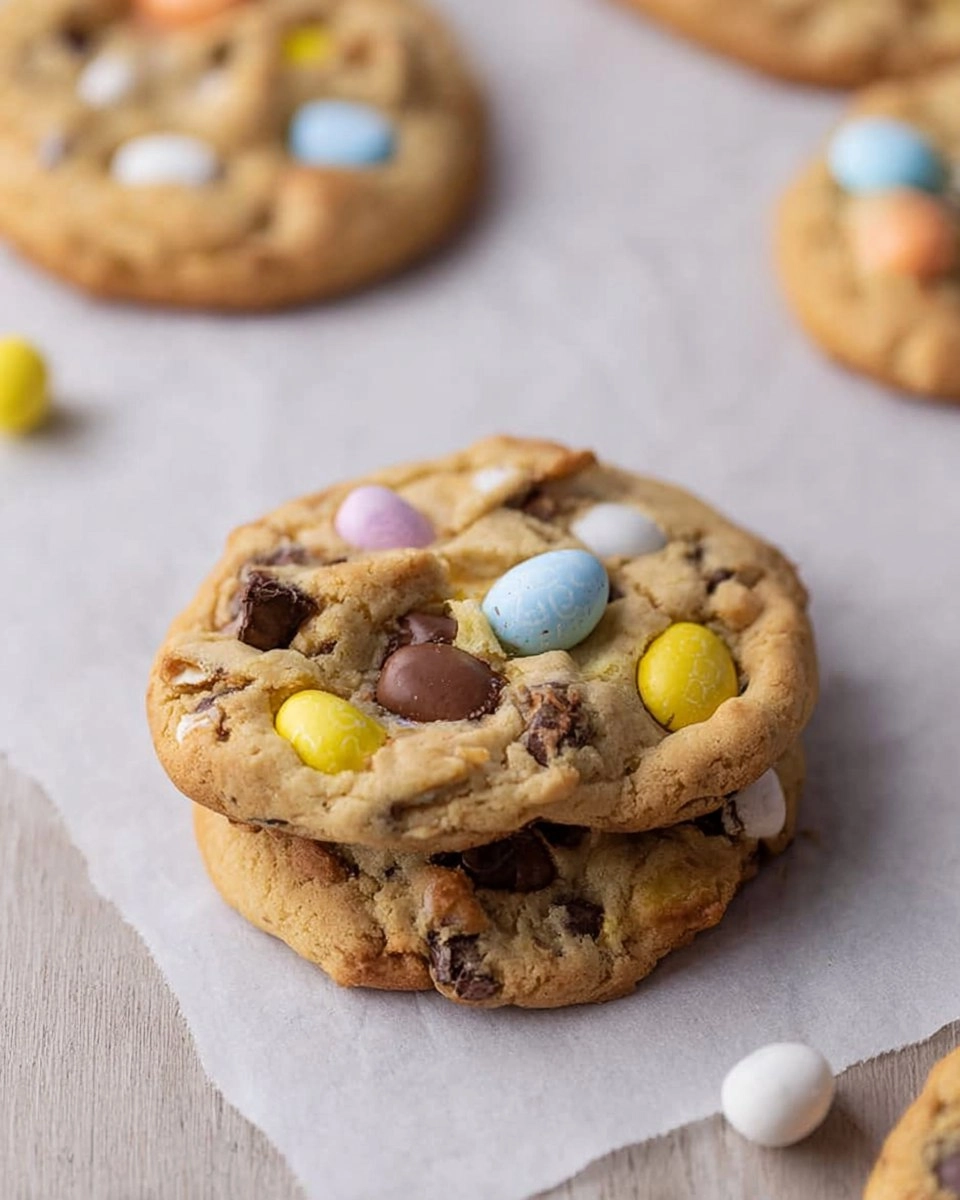 Brown Butter Cadbury Mini Egg Cookies