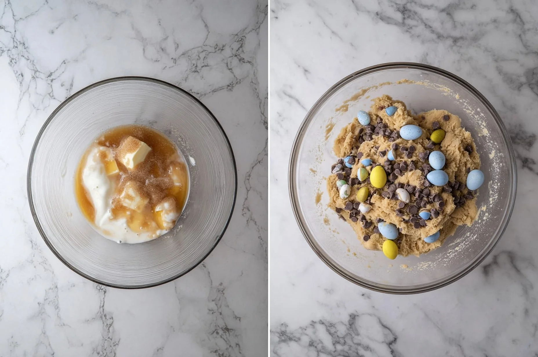 Brown Butter Cadbury Mini Egg Cookies