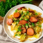 Cabbage-and-Sausage-Skillet-Recipe