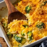 Cheesy-Chicken-Broccoli-Rice-Casserole-Freezer-Friendly-Recipe