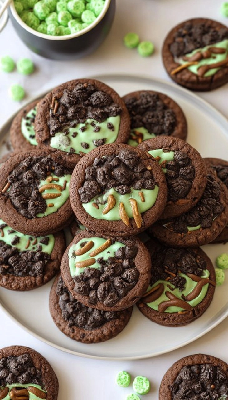 Chocolate Mint Oreo Cookies