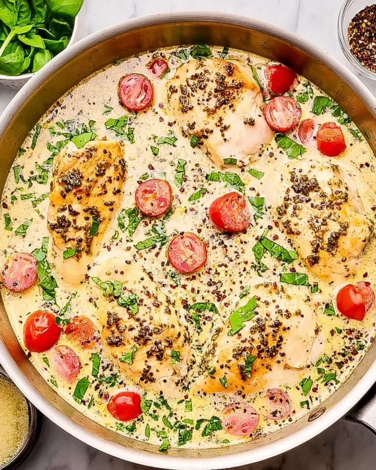 Creamy-Pesto-Chicken-Recipe