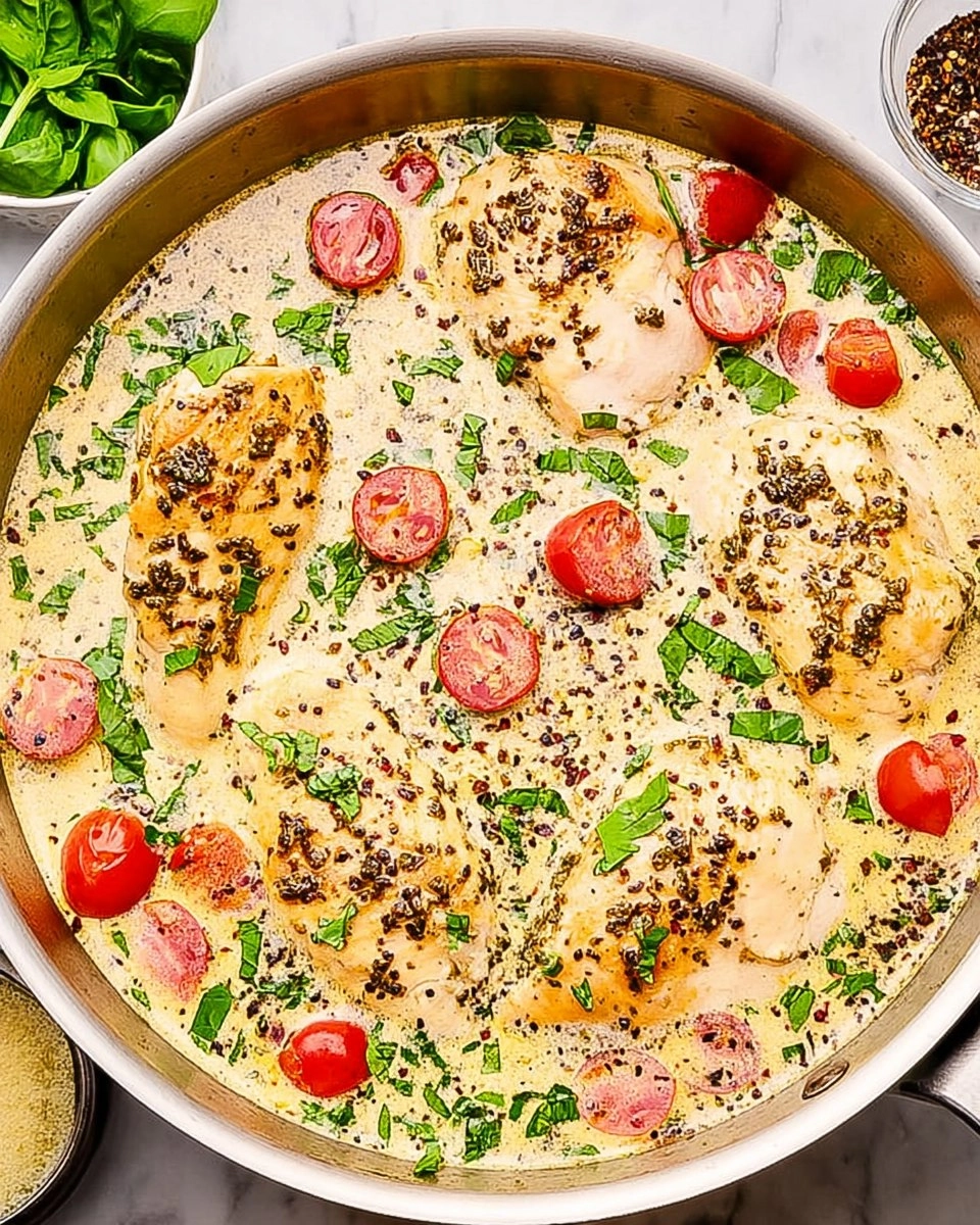 Creamy Pesto Chicken
