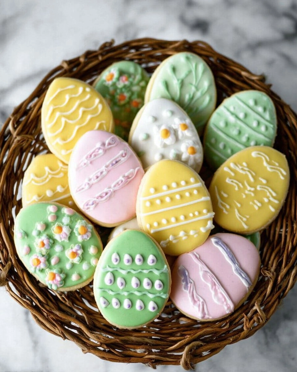 Easter Sugar Cookies with Royal Icing | Decorated Spring Cookie Recipe