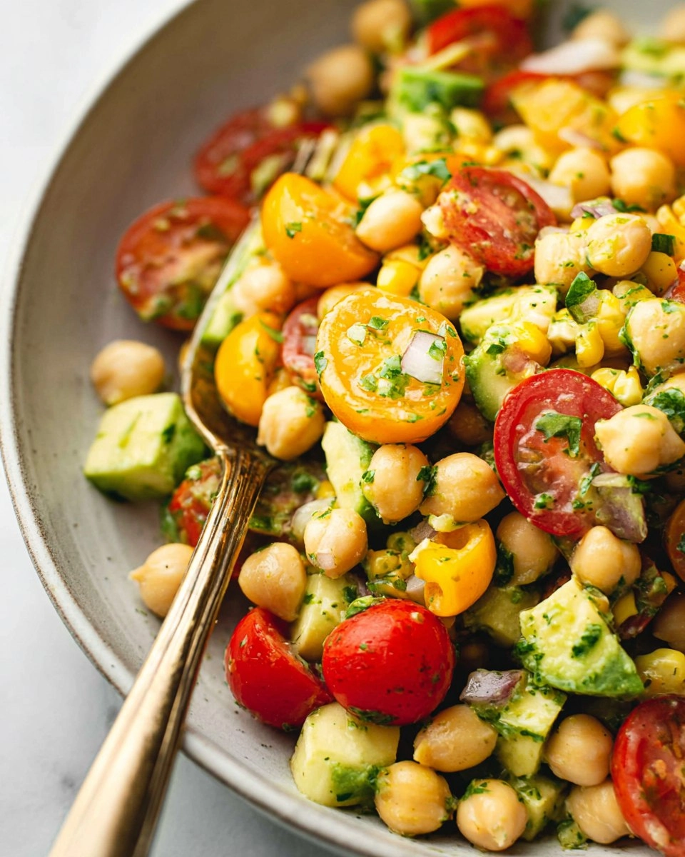 Easy Chickpea Salad