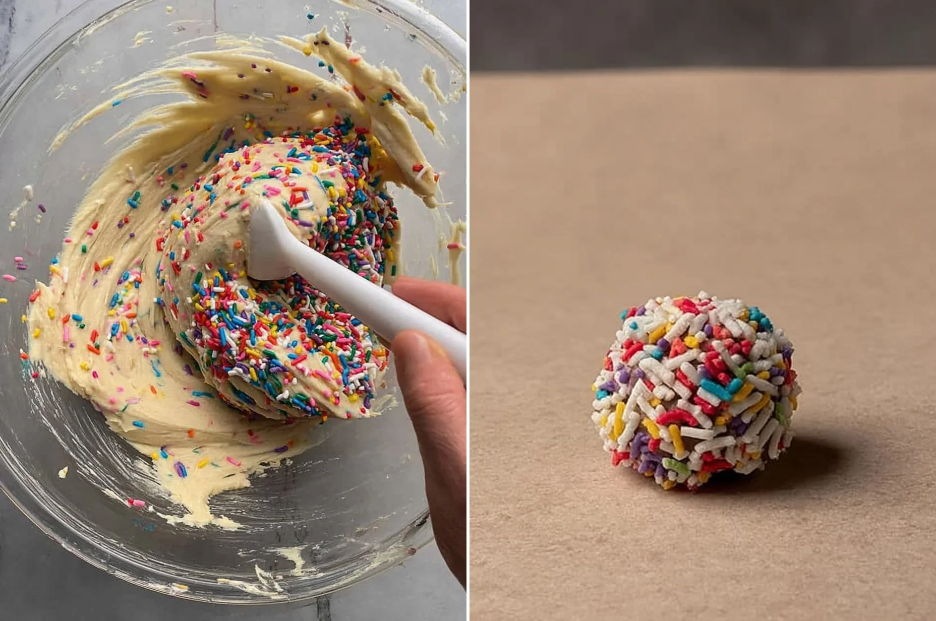 Easy Confetti Cookies 