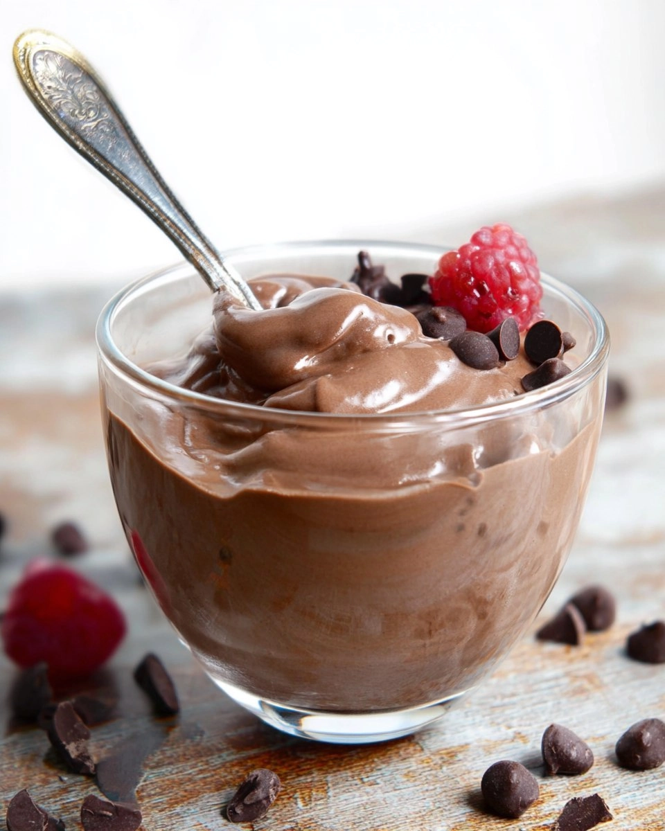 Greek Yogurt Chocolate Pudding