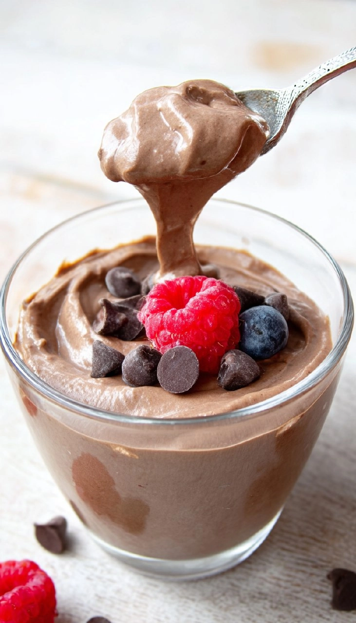Greek Yogurt Chocolate Pudding