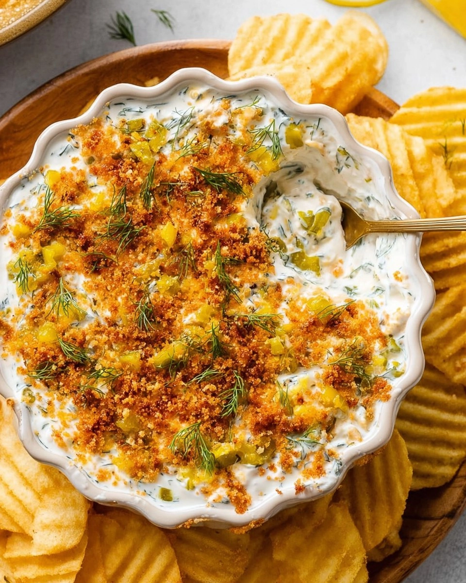 High-Protein Fried Pickle Dip (Viral Recipe)