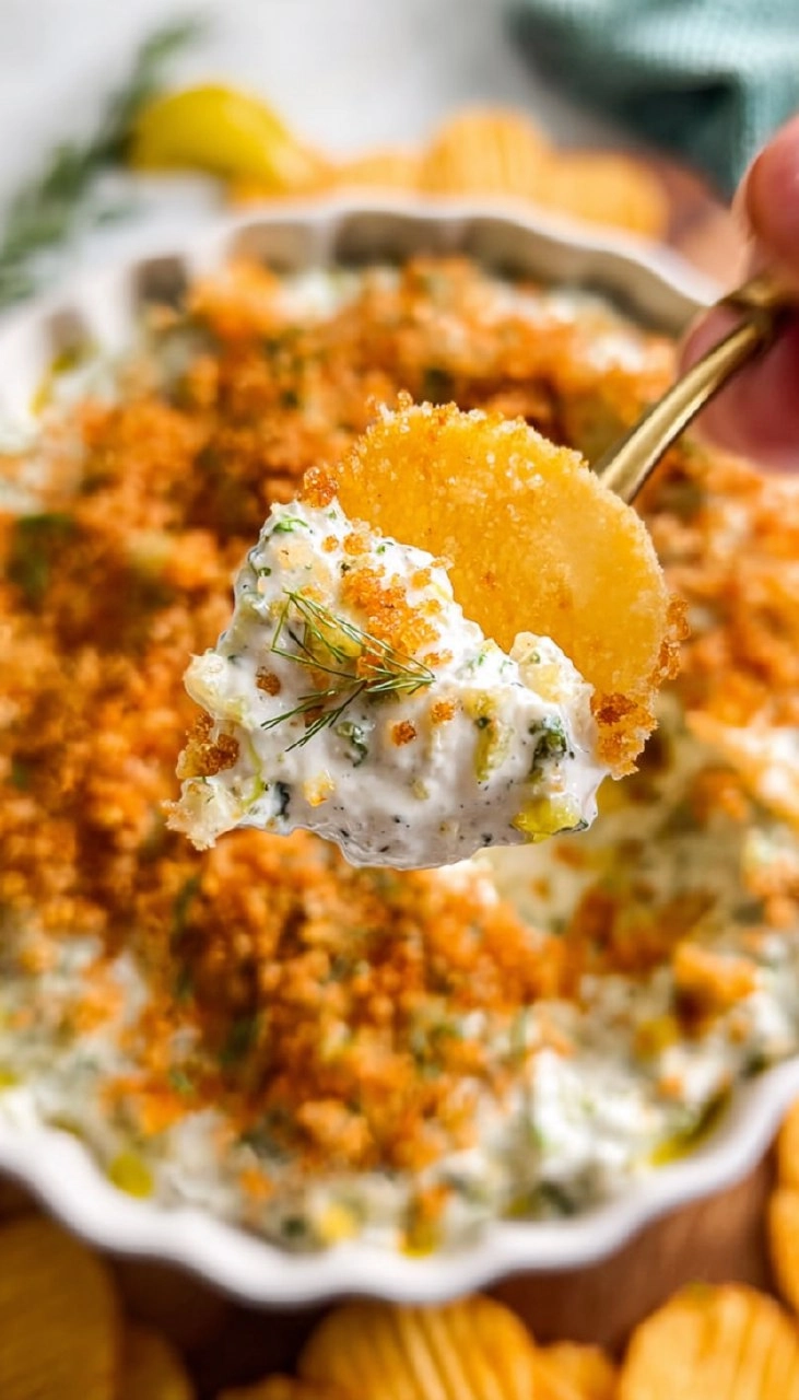 High-Protein Fried Pickle Dip (Viral Recipe)