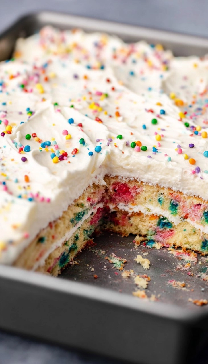 Homemade Funfetti Cake