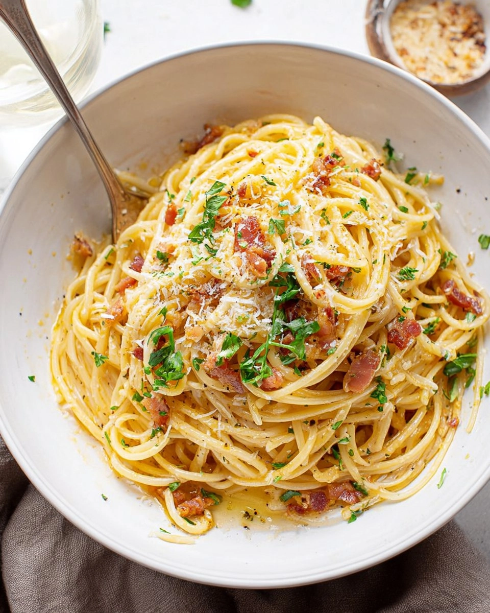 Homemade Spaghetti Carbonara | Authentic Roman 5-Ingredient Pasta