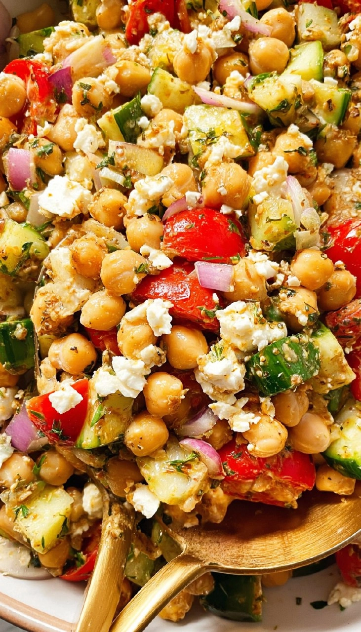 Mediterranean Chickpea Salad