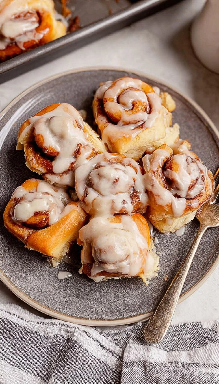 Mini Cinnamon Rolls (Pillowy Soft)