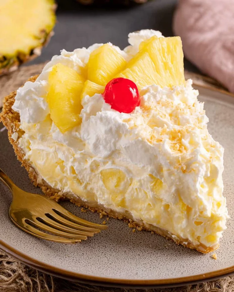 No-Bake-Pineapple-Pie-Recipe