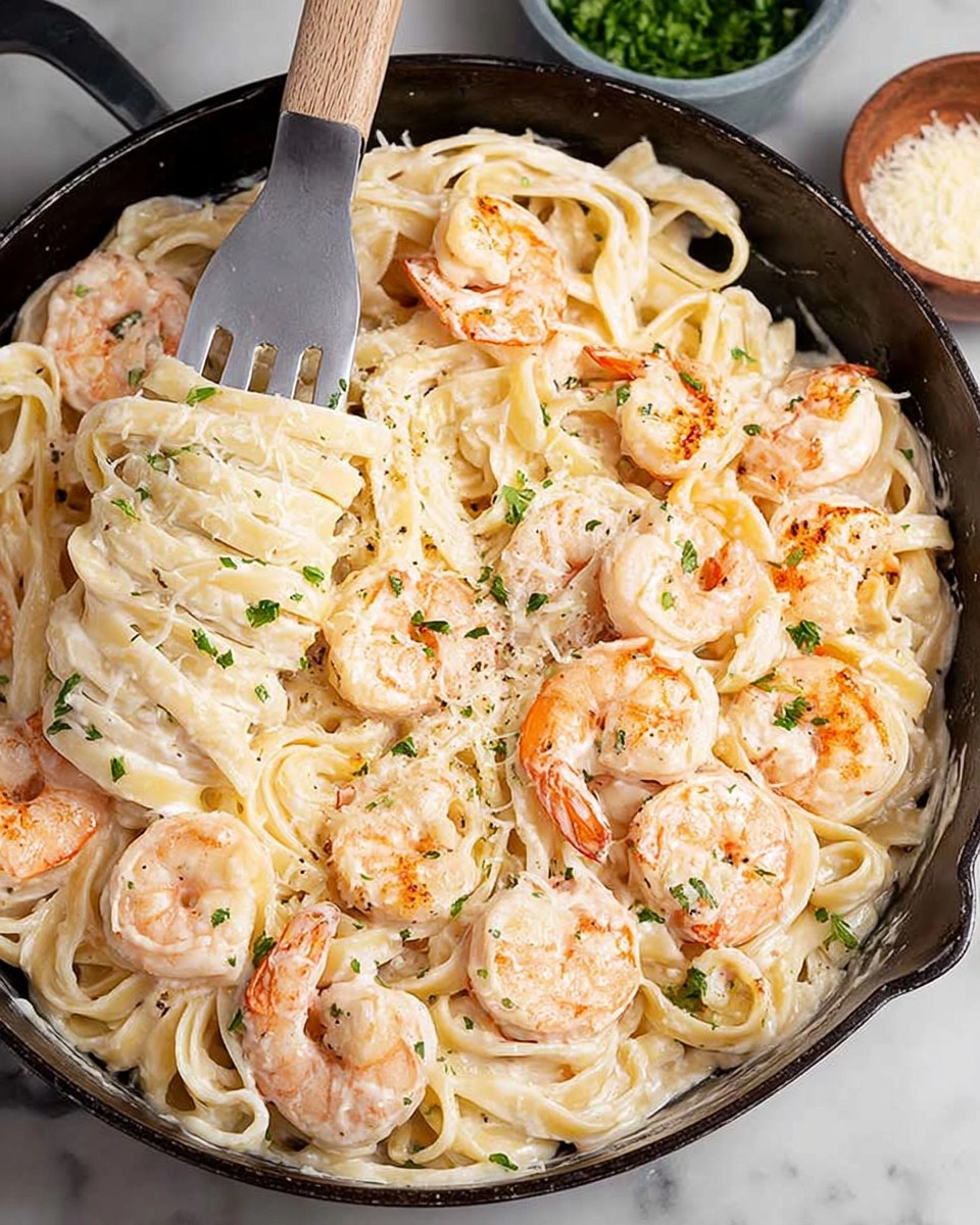 Shrimp Alfredo Pasta