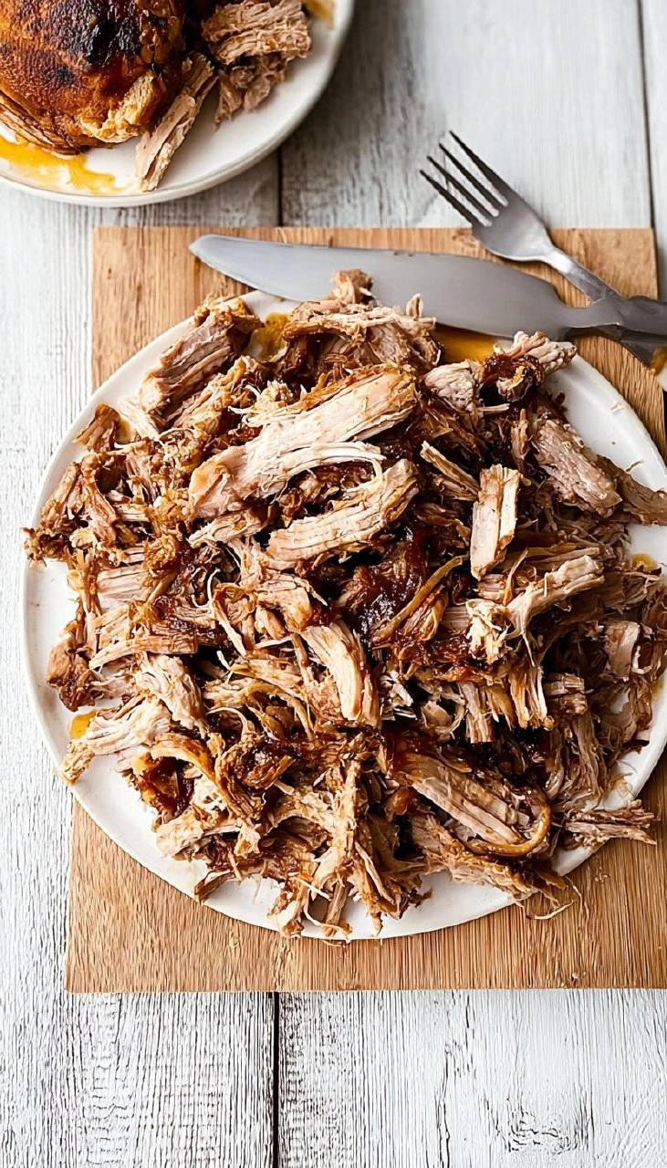 Slow Cooker Pulled Pork | Easy 6-Ingredient Set-It & Forget-It BBQ