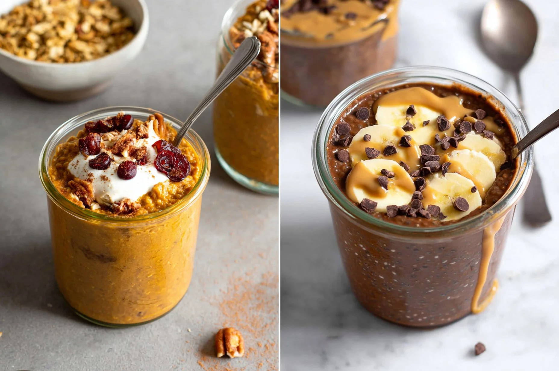 The BEST Overnight Oats Recipes (Easy &amp; Healthy)